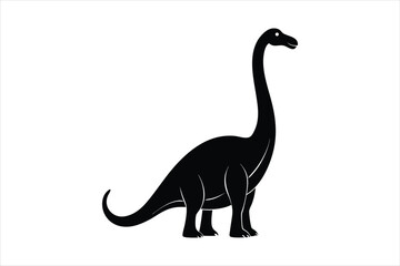 dinosaur sauropod silhouette