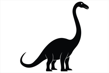 dinosaur sauropod silhouette