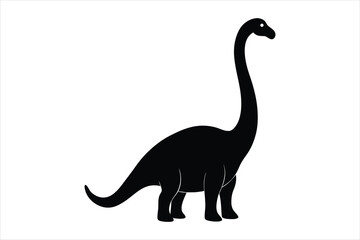 dinosaur sauropod silhouette