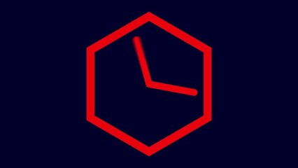 A clock icon typically displays a circular face with hour and minute hands, symbolizing time, schedules, and deadlines, often used in digital interfaces and apps.