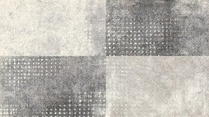 Fototapeta premium A black and white checkered patterned fabric