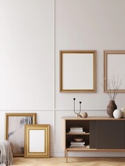 frame mock up in classic interiors