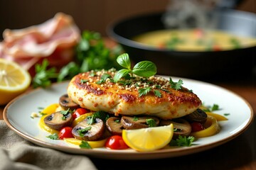 Chicken Francese Dish