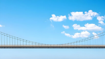 Bridge Under A Clear Blue Sky