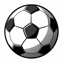 Fototapeta premium soccer ball isolated on white
