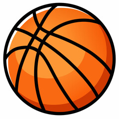 basketball ball vector