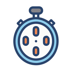  Oval Compact Chronograph Icon for Style