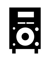 Fototapeta premium Audio speaker icon 