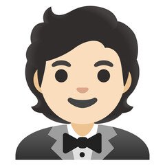 person tuxedo light skin