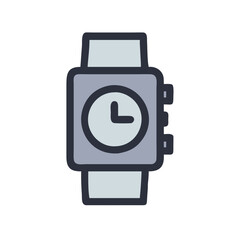  Chic Minimal Display Watch Illustration