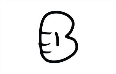 Creative And Modern B logo. Elegant Letter B logo Vector Template Initial Letter B Logo Design. 