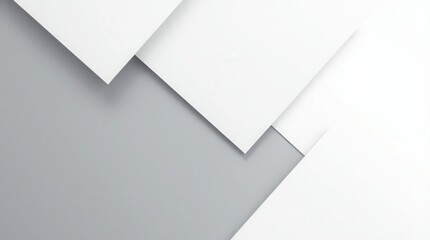 White Gray Background Abstract Triangle Shapes 