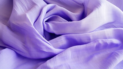 Obraz premium Soft lilac fabric background with delicate folds and feminine tones