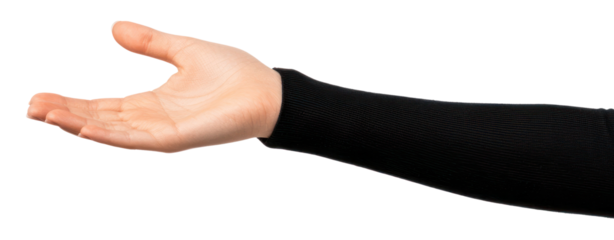 PNG Hand holding hand background isolated.