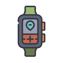  Chic Rugged GPS Timepiece Illustration