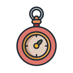  Elegant Vintage Pocket Watch Graphic