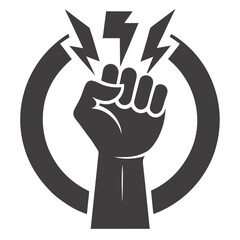 The Raised Fist Emblem