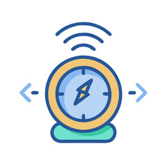 Wireless Charging Clock Icon
