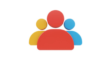 Isolated Group of People