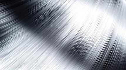 Elegant soft brushed aluminum texture for modern industrial design backgrounds