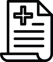 Obraz premium Medical file