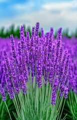 Obraz premium lavender field in provence