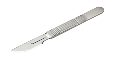 Isolated Surgical Scalpel