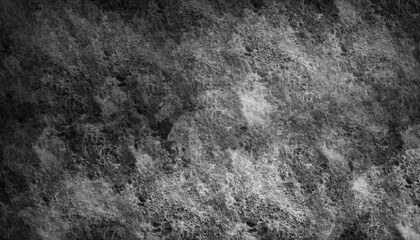 Black abstract grunge backdrop for your design. Dark rock texture.