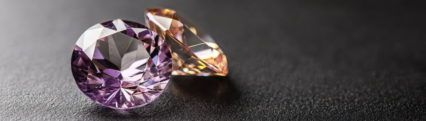 An exquisite display of colorful gemstones showcasing their brilliance and elegance.
