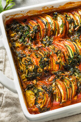 Savory Homemade Healthy Ratatouille