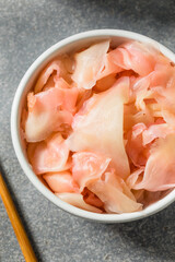 Organic Pink Spicy Pickled Ginger