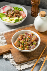 Organic Marinated Hawaiian Poke Tuna