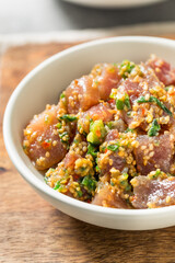 Organic Marinated Hawaiian Poke Tuna