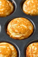 Sweet Homemade Danish Aebleskiver Pancake Balls