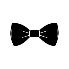 bow tie icon, bow tie silhouette vector illustration-simple silhouette illustration of bow tie, perfect for bow tie logos and icons