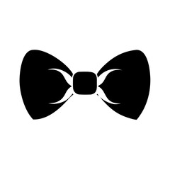 bow tie icon, bow tie silhouette vector illustration-simple silhouette illustration of bow tie, perfect for bow tie logos and icons