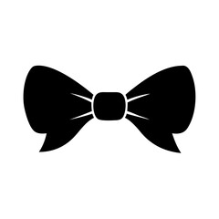 bow tie icon, bow tie silhouette vector illustration-simple silhouette illustration of bow tie, perfect for bow tie logos and icons