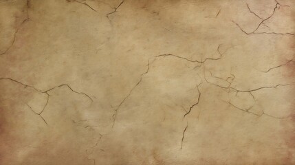 Aged parchment texture with weathered cracks creates an old-world backdrop for vintage designs and historical document imagery.