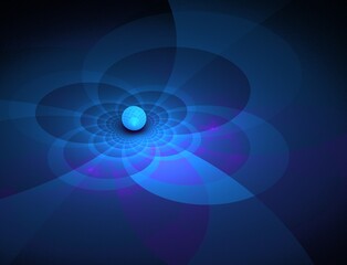 Imaginatory fractal abstract background Image