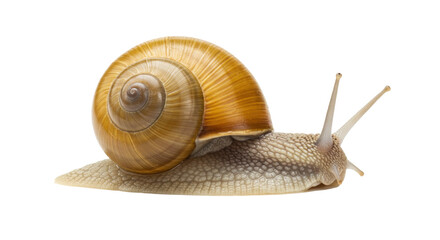Isolated Snail