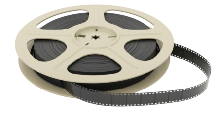 Isolated Film Reel