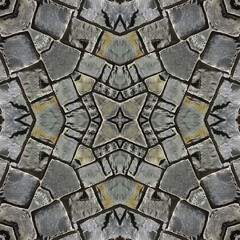 Seamless pattern. Texture background. Square pattern