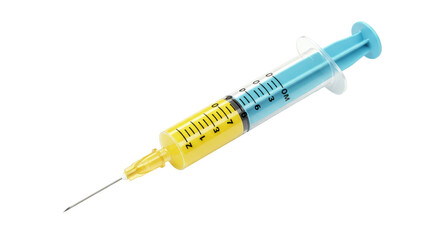 Isolated Syringe
