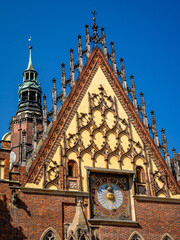 View from the tower of Wroclaw cathedral