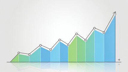 Bar chart with colorful data