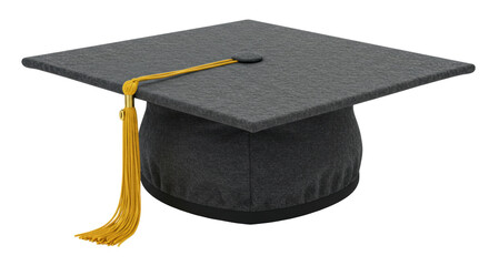 Isolated Graduation Cap