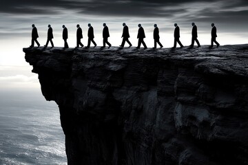 A dark path to an unknown destiny