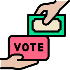 money vote icon