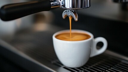 Espresso pouring into cup (1)