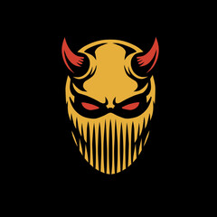 devil head mascot